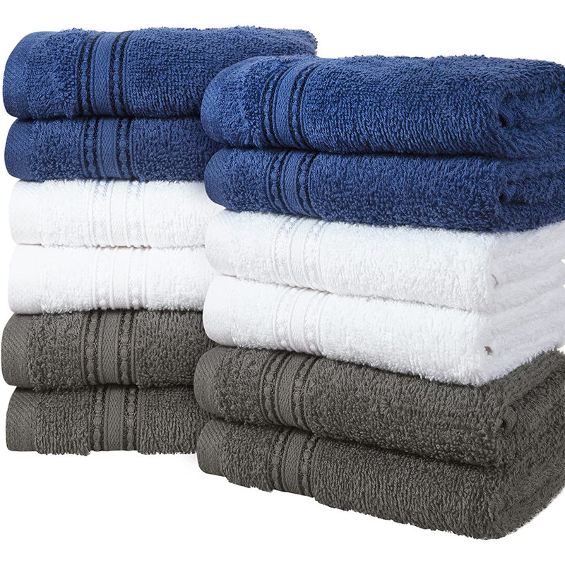 Ebern Designs Tashanae 100% Cotton Waffle Bath Towels | Wayfair